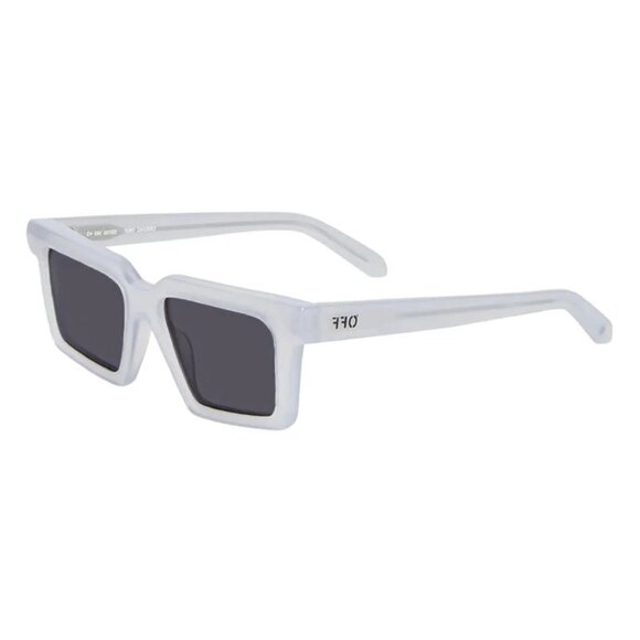 NEW OFF-WHITE SUNGLASSES GREY UNISEX EYEWEAR OFF-WHITE OERI142 WINDSOR 0907